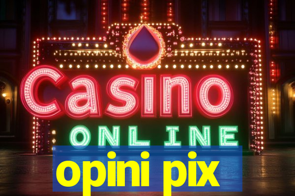 opini pix